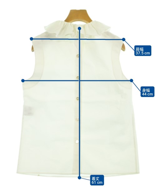 CHANEL（シャネル）ブラウス 白 サイズ:36(XS位) レディース/2200728840027