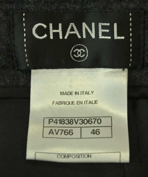 CHANEL（シャネル）ミニスカート グレー サイズ:46(XL位) レディース/2200729167031