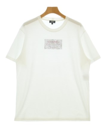 CHANEL ユニフォーム　カットソー　Tシャツ CHANEL（シャネル）Tシャツ・カットソー 白 サイズ:M レディース