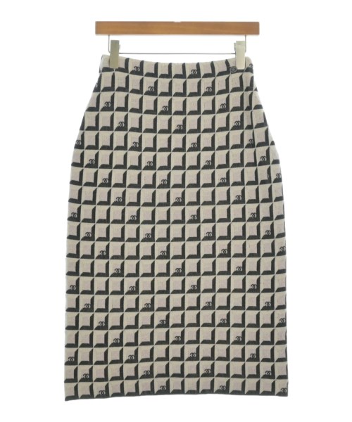 CHANEL(シャネル)ロング・マキシ丈スカート 白 サイズ:34(XXS位)/2200673900135