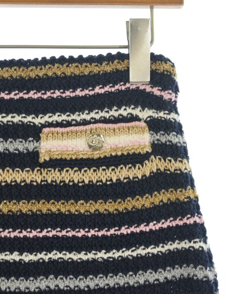 CHANEL（シャネル）ロング・マキシ丈スカート 紺 サイズ:36(XS位) レディース/2200673900142