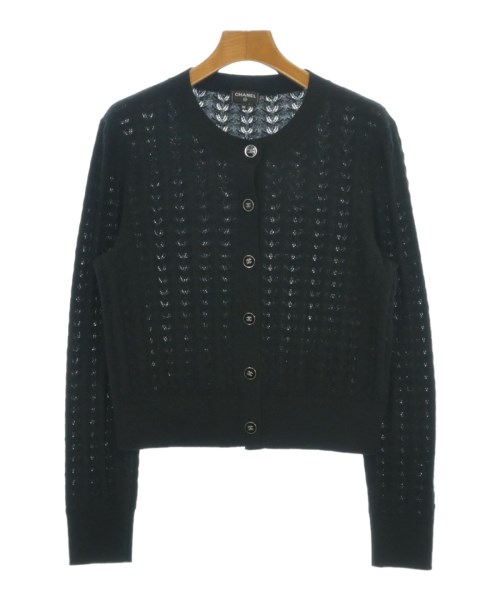 CHANEL(シャネル)カーディガン 黒 サイズ:36(XS位)/2200673900159