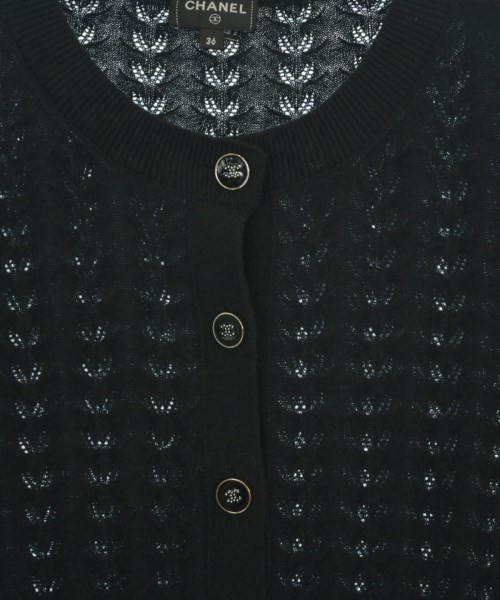CHANEL（シャネル）カーディガン 黒 サイズ:36(XS位) レディース/2200673900159