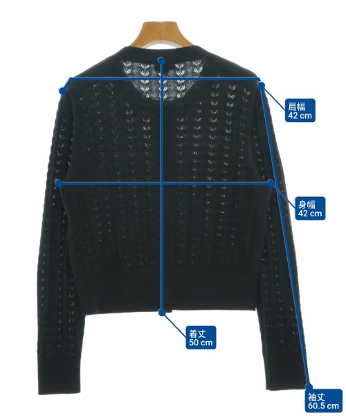 CHANEL（シャネル）カーディガン 黒 サイズ:36(XS位) レディース/2200673900159