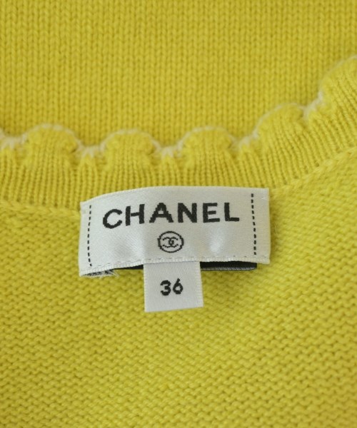 CHANEL（シャネル）カーディガン 黄 サイズ:36(XS位) レディース/2200673900166