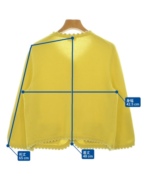 CHANEL（シャネル）カーディガン 黄 サイズ:36(XS位) レディース/2200673900166