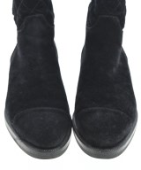 CHANEL（シャネル）ブーツ 黒 サイズ:EU38 1/2(25cm位) レディース/2200673900241