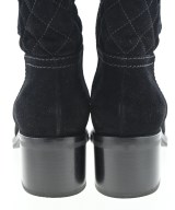 CHANEL（シャネル）ブーツ 黒 サイズ:EU38 1/2(25cm位) レディース/2200673900241