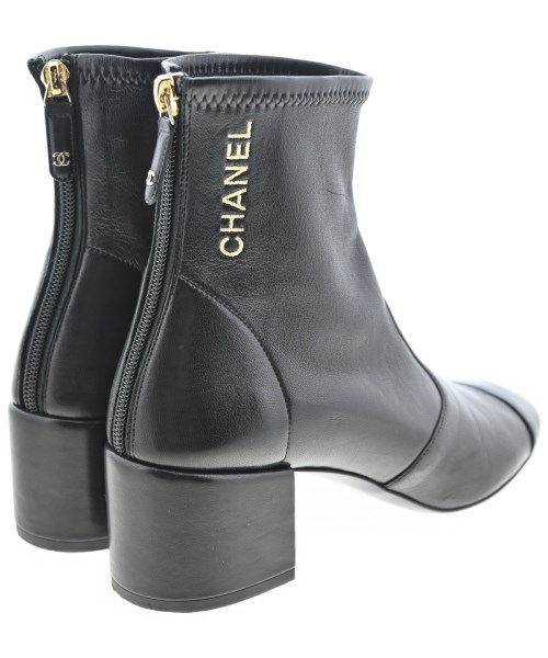 CHANEL（シャネル）ブーツ 黒 サイズ:EU39(25.5cm位) レディース/2200673900258