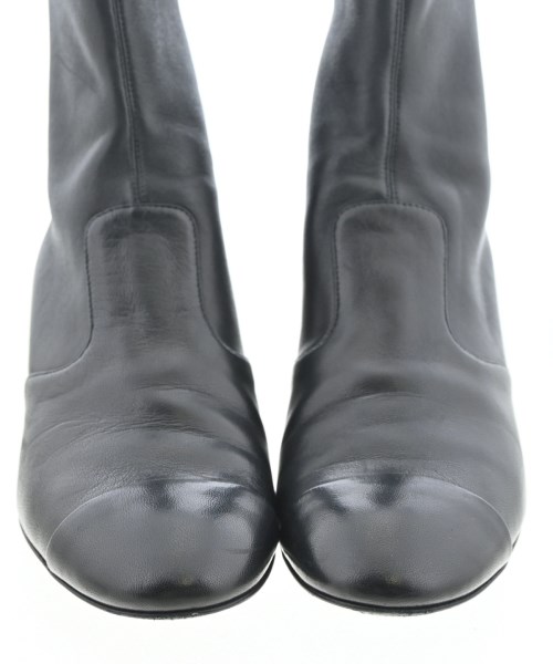 CHANEL（シャネル）ブーツ 黒 サイズ:EU39(25.5cm位) レディース/2200673900258