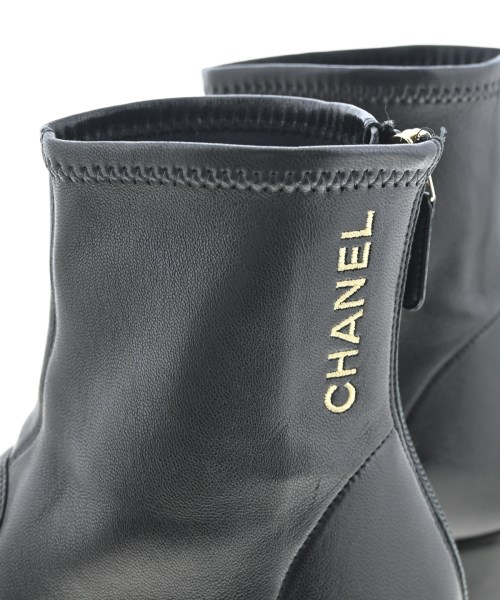 CHANEL（シャネル）ブーツ 黒 サイズ:EU39(25.5cm位) レディース/2200673900258