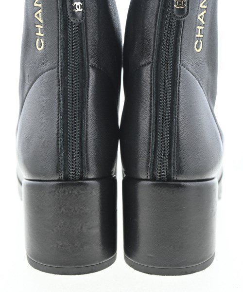 CHANEL（シャネル）ブーツ 黒 サイズ:EU39(25.5cm位) レディース/2200673900258