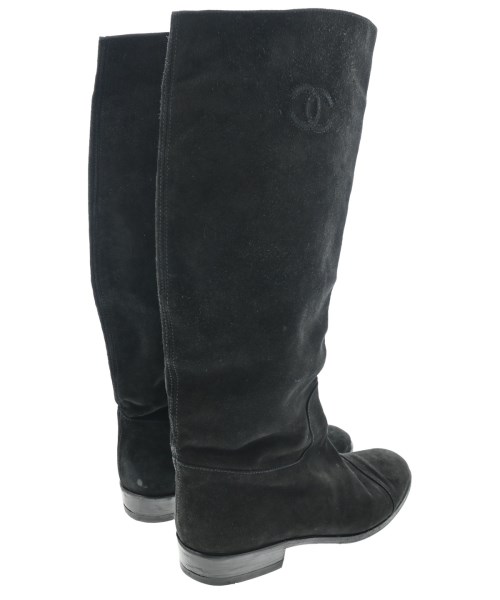 CHANEL（シャネル）ブーツ 黒 サイズ:EU39(25.5cm位) レディース/2200684306094
