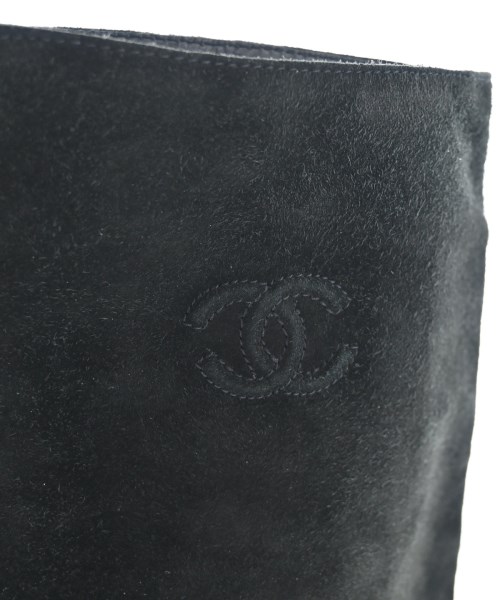 CHANEL（シャネル）ブーツ 黒 サイズ:EU39(25.5cm位) レディース/2200684306094