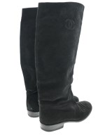 CHANEL（シャネル）ブーツ 黒 サイズ:EU39(25.5cm位) レディース/2200684306094