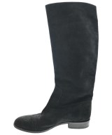 CHANEL（シャネル）ブーツ 黒 サイズ:EU39(25.5cm位) レディース/2200684306094