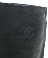CHANEL（シャネル）ブーツ 黒 サイズ:EU39(25.5cm位) レディース/2200684306094