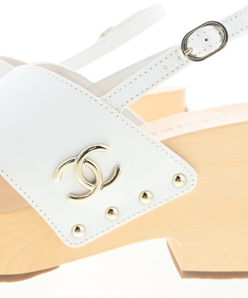 CHANEL（シャネル）サンダル 白 サイズ:EU39(25.5cm位) レディース/2200684709017