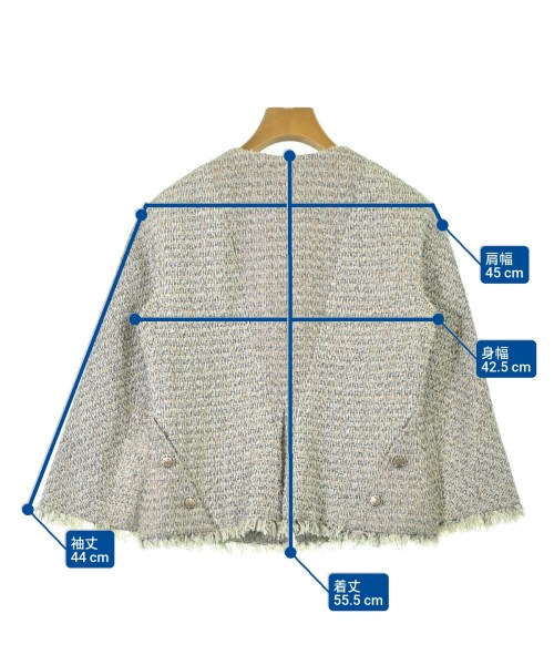 CHANEL（シャネル）ノーカラージャケット 白 サイズ:36(XS位) レディース/2200684796017