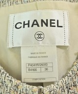 CHANEL（シャネル）ノーカラージャケット 白 サイズ:36(XS位) レディース/2200684796017
