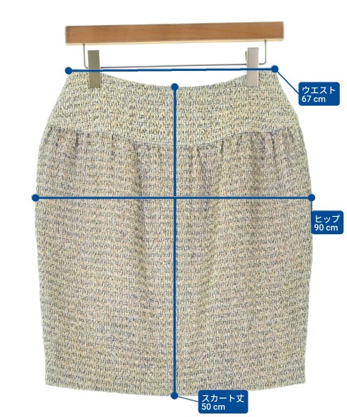 CHANEL（シャネル）ミニスカート 白 サイズ:36(XS位) レディース/2200684796024