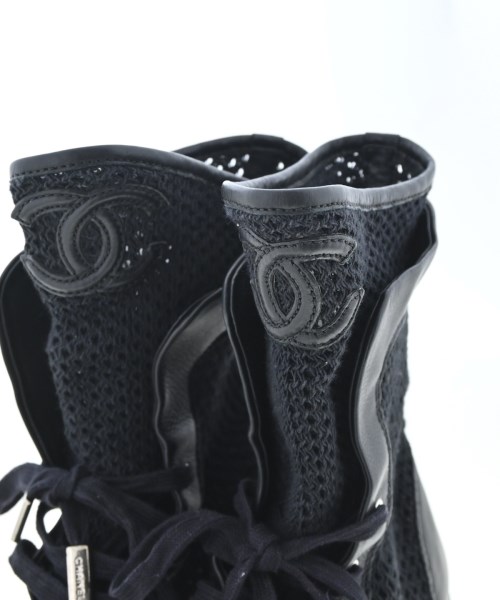 CHANEL（シャネル）スニーカー 黒 サイズ:36(22.5cm位) レディース/2200684942032