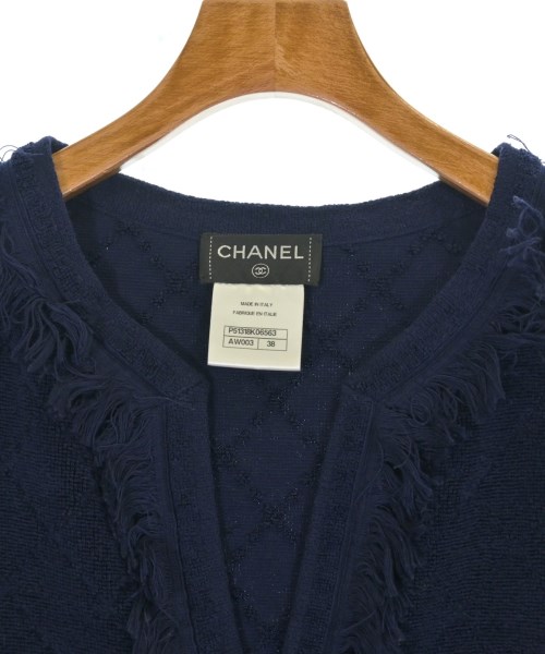 CHANEL（シャネル）ワンピース 紺 サイズ:38(S位) レディース/2200685572092