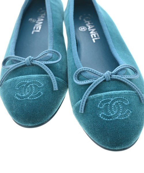 CHANEL（シャネル）パンプス 緑 サイズ:EU36 1/2(23cm位) レディース/2200685579039
