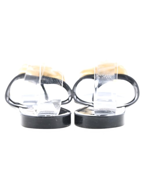CHANEL（シャネル）サンダル 黒 サイズ:EU37(23.5cm位) レディース/2200685585078