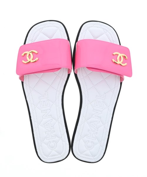 CHANEL（シャネル）サンダル ピンク サイズ:EU39(25.5cm位) レディース/2200687183012
