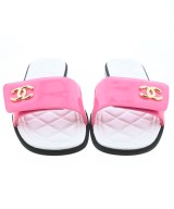 CHANEL（シャネル）サンダル ピンク サイズ:EU39(25.5cm位) レディース/2200687183012