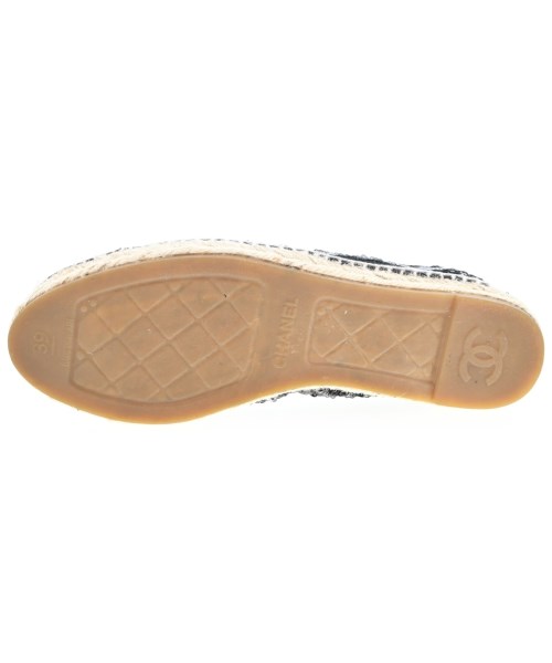 CHANEL（シャネル）エスパドリーユ 黒 サイズ:EU39(25.5cm位) レディース/2200687423033
