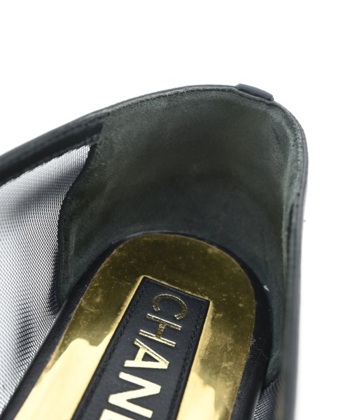 CHANEL（シャネル）バレエシューズ/オペラシューズ 黒 サイズ:EU37 1/2(24cm位) レディース/2200682275095