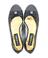 CHANEL（シャネル）バレエシューズ/オペラシューズ 黒 サイズ:EU37 1/2(24cm位) レディース/2200682275095