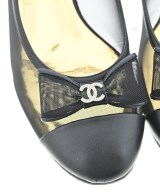 CHANEL（シャネル）バレエシューズ/オペラシューズ 黒 サイズ:EU37 1/2(24cm位) レディース/2200682275095