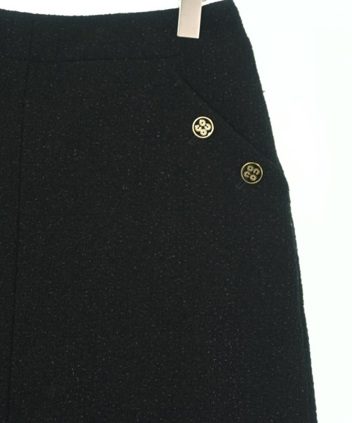 CHANEL（シャネル）ひざ丈スカート 黒 サイズ:42(M位) レディース/2200685103029