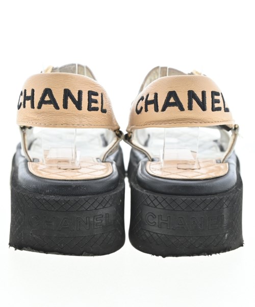 CHANEL（シャネル）サンダル 黒 サイズ:EU38(24.5cm位) レディース