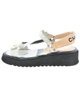 CHANEL（シャネル）サンダル 黒 サイズ:EU38(24.5cm位) レディース/2200683237085