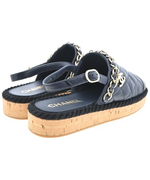 CHANEL（シャネル）サンダル 紺 サイズ:EU35(21.5cm位) レディース/2200688862268