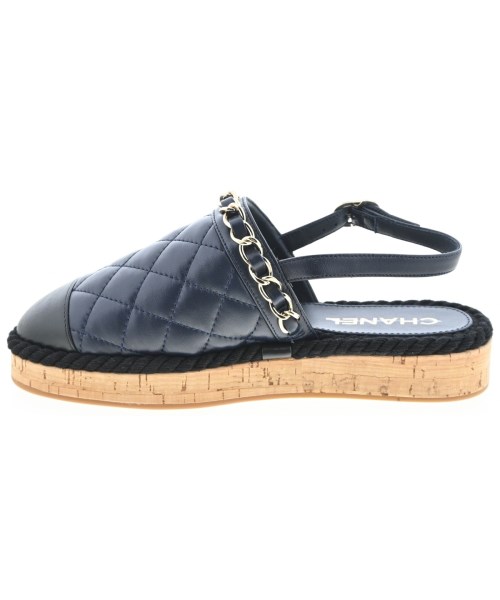 CHANEL（シャネル）サンダル 紺 サイズ:EU35(21.5cm位) レディース/2200688862268