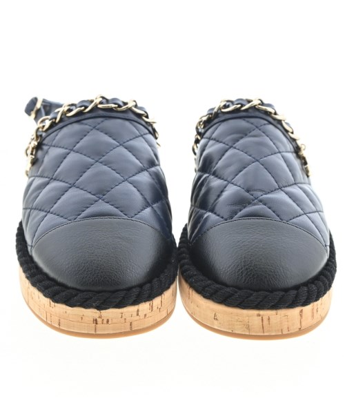 CHANEL（シャネル）サンダル 紺 サイズ:EU35(21.5cm位) レディース/2200688862268