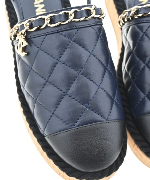 CHANEL（シャネル）サンダル 紺 サイズ:EU35(21.5cm位) レディース/2200688862268