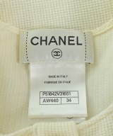 CHANEL（シャネル）Tシャツ・カットソー 白 サイズ:34(XXS位) レディース/2200689371028