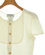 CHANEL（シャネル）Tシャツ・カットソー 白 サイズ:34(XXS位) レディース/2200689371028