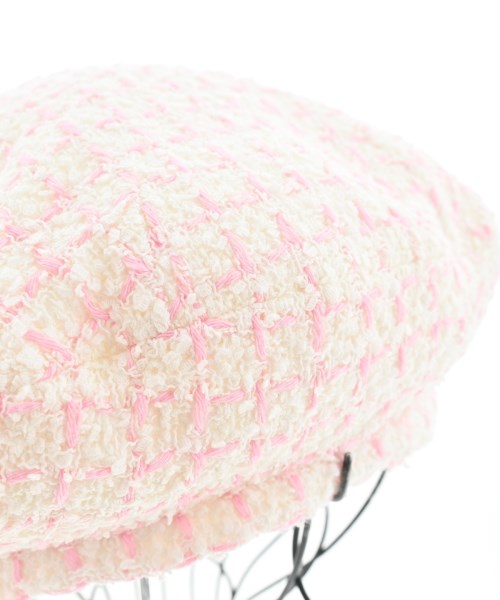 CHANEL（シャネル）ハンチング・ベレー帽 ピンク サイズ:M レディース/2200689371035