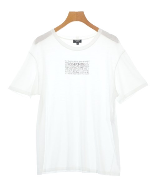 CHANEL(シャネル)Tシャツ・カットソー 白 サイズ:M/2200689507076