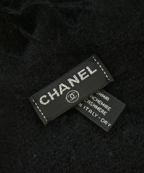 CHANEL（シャネル）ストール 黒 サイズ:- レディース/2200683201239