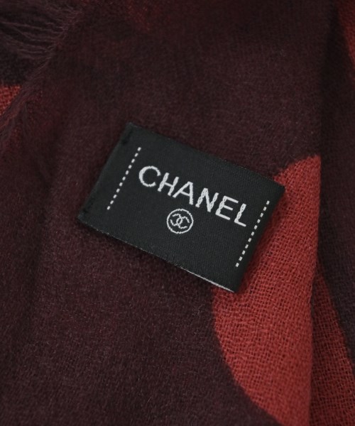 CHANEL（シャネル）ストール 赤 サイズ:- レディース/2200685406014