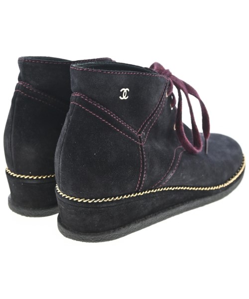 CHANEL（シャネル）ブーツ 黒 サイズ:EU37(23.5cm位) レディース/2200689735196