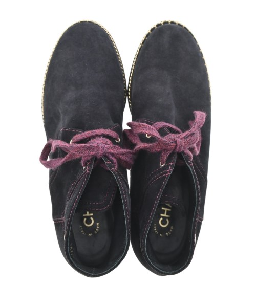 CHANEL（シャネル）ブーツ 黒 サイズ:EU37(23.5cm位) レディース/2200689735196